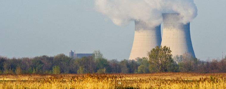 The Enrico Fermi Nuclear Power Plant, on Lake Erie near Detroit, Michigan. Photo: James Marvin Phelps via Flickr