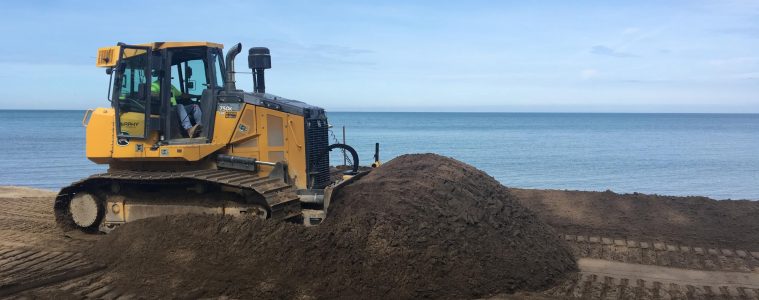 Sand at Lake Erie