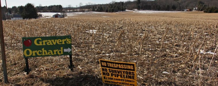 PennEast Pipeline pathway