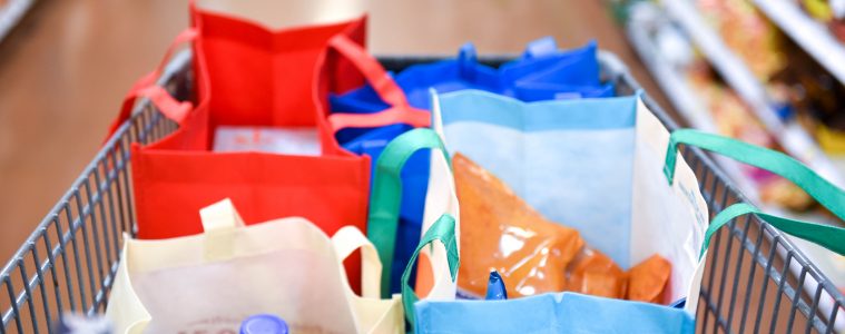 Reusable grocery bags