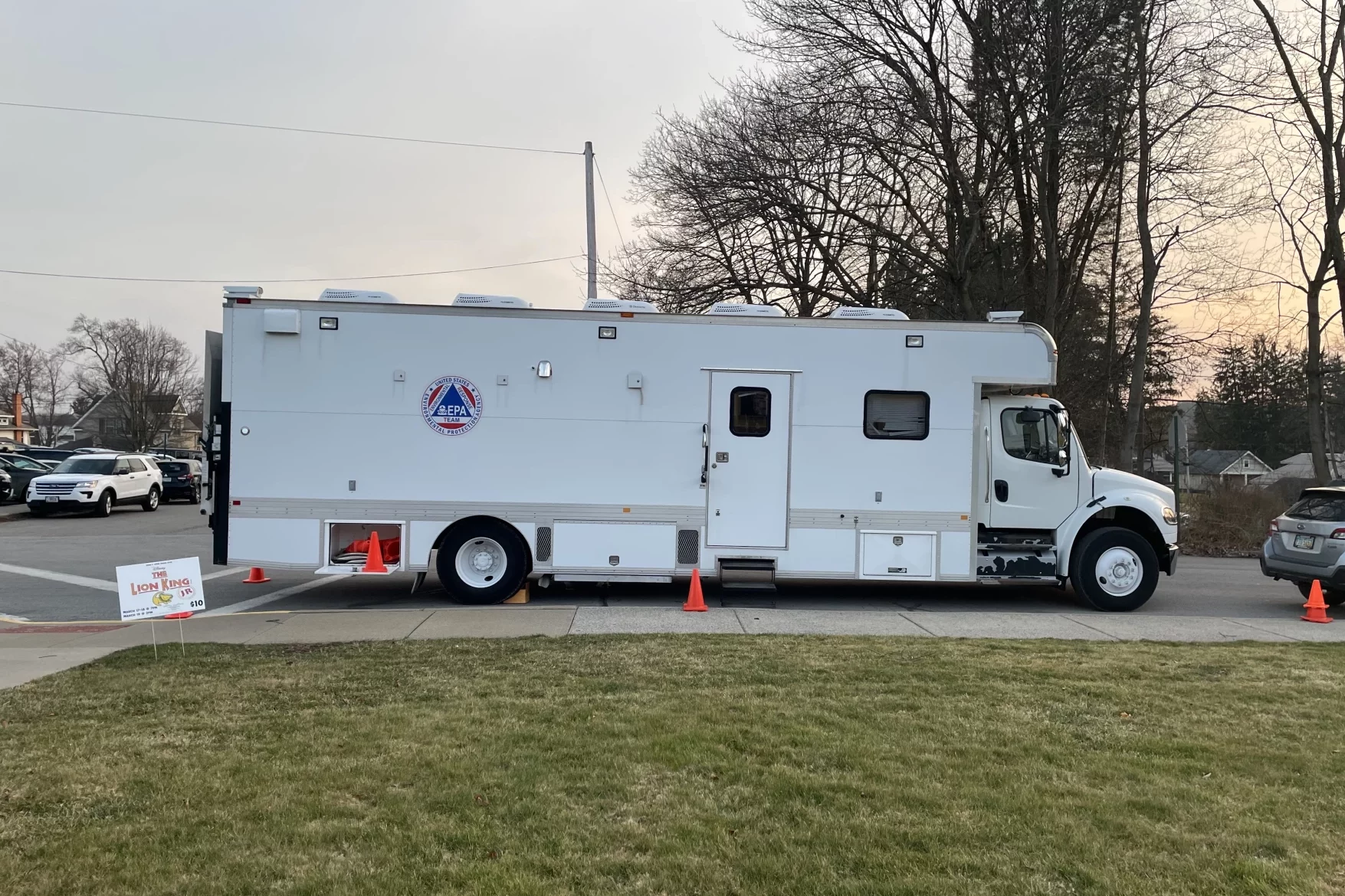 Trace Atmospheric Gas Analyzer (TAGA) mobile laboratory bus