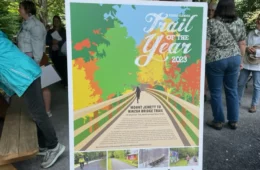 Poster of the Pennsylvania Trail of the Year 2023.